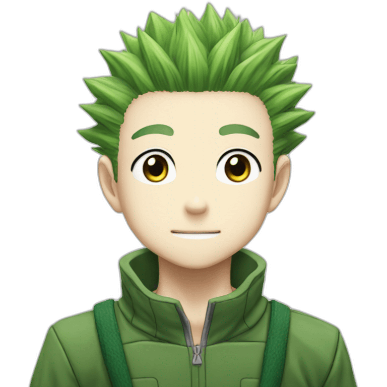 Gon from hunter x hunter emoji