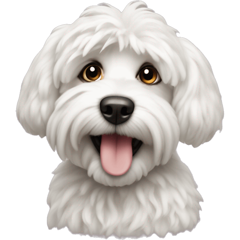 Coton de tuler birthday dog emoji