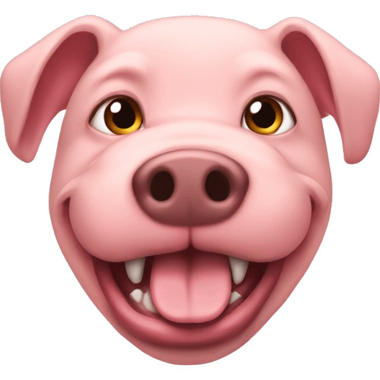 pig dog emoji