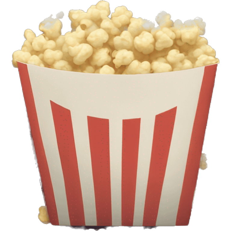 Film clip with popcorn  emoji