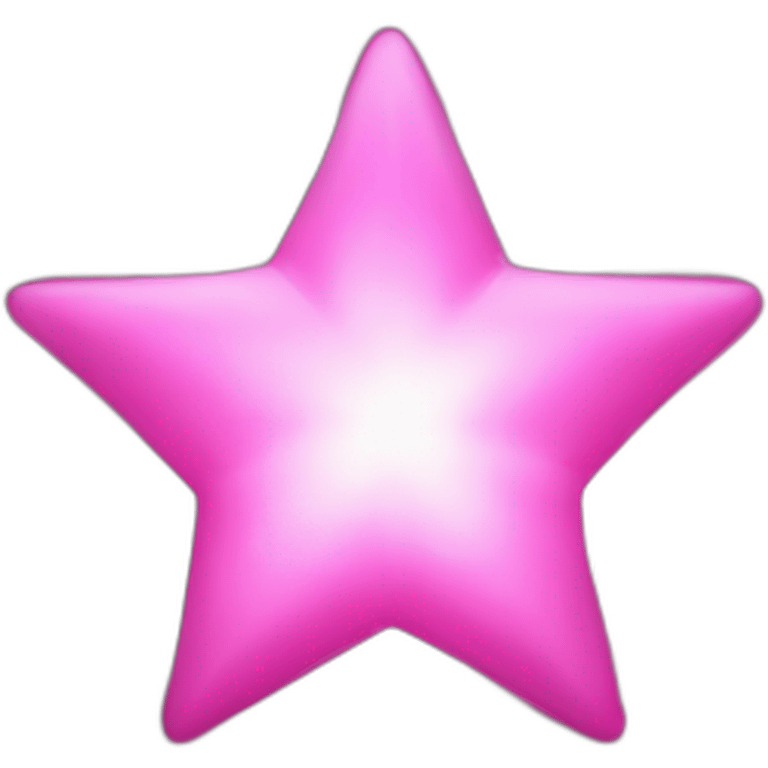 pink glowing star emoji