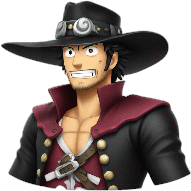 mihawk one piece emoji