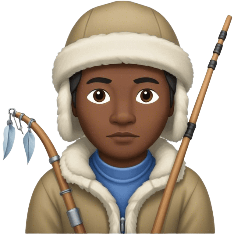 Inuit fisherman emoji