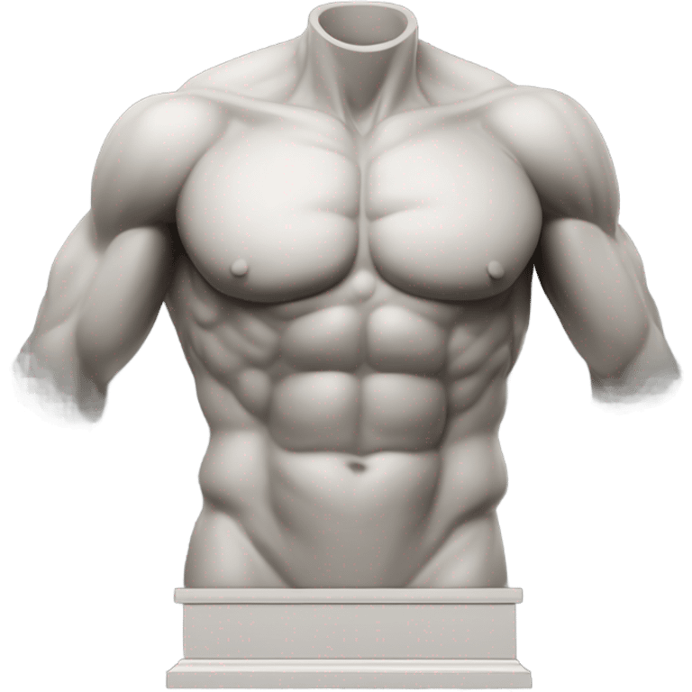 statue torso emoji