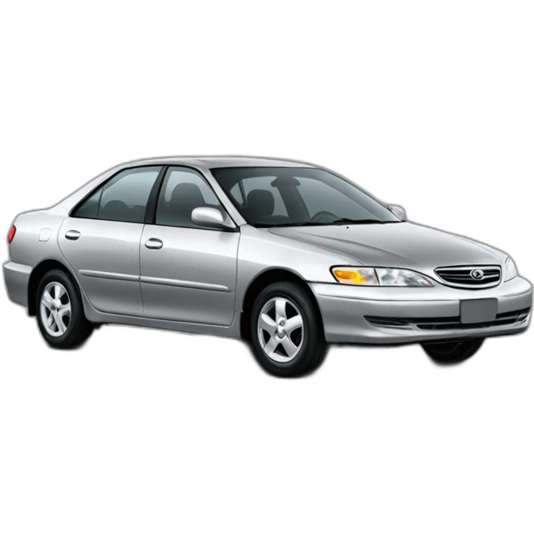 1999 camry two-tone silver and grey emoji