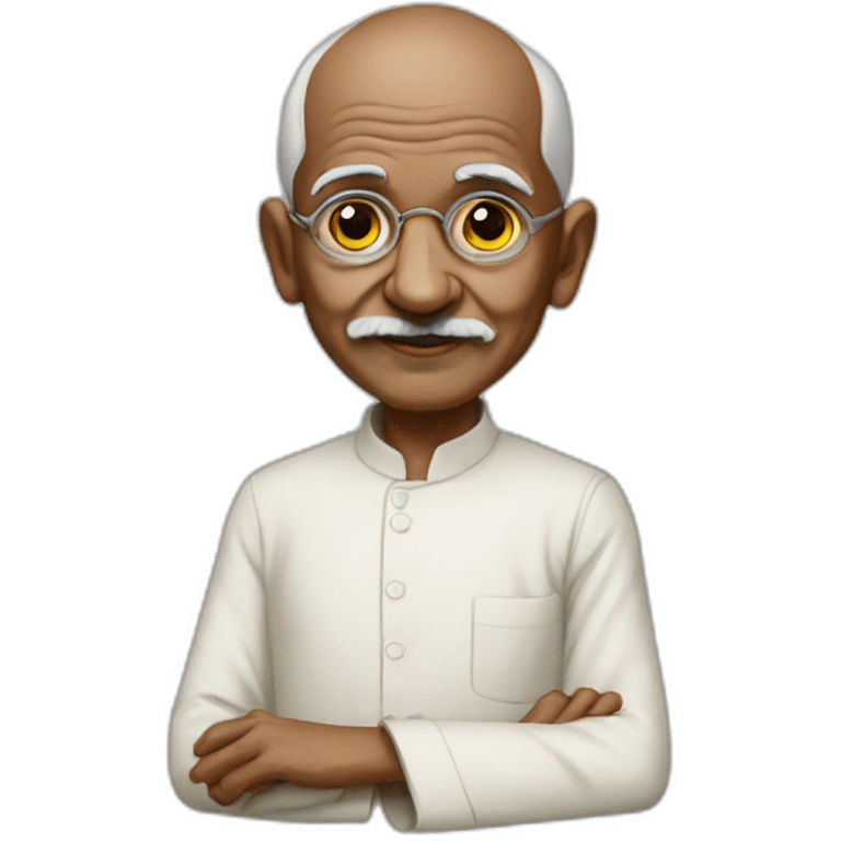 gandhi emoji