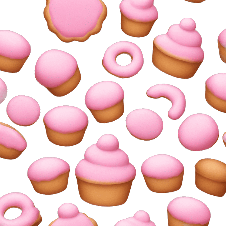 pink bakery emoji