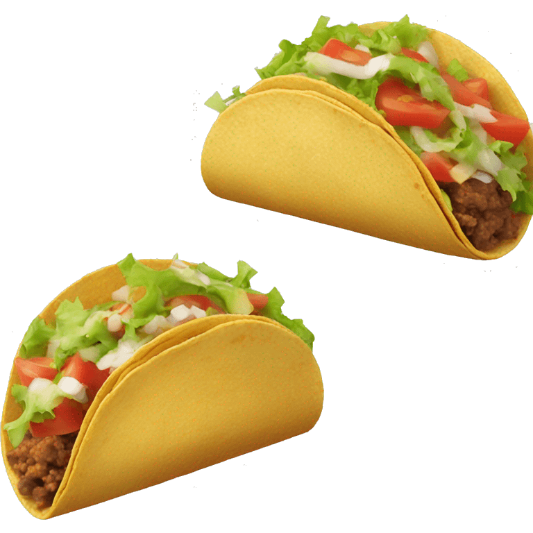 Three tacos  emoji