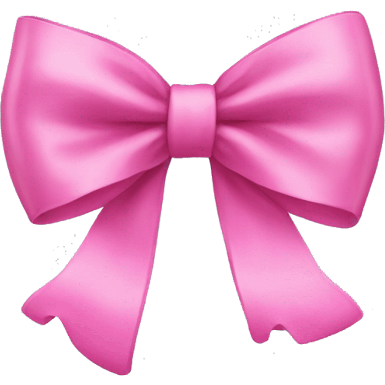 Pink bow emoji