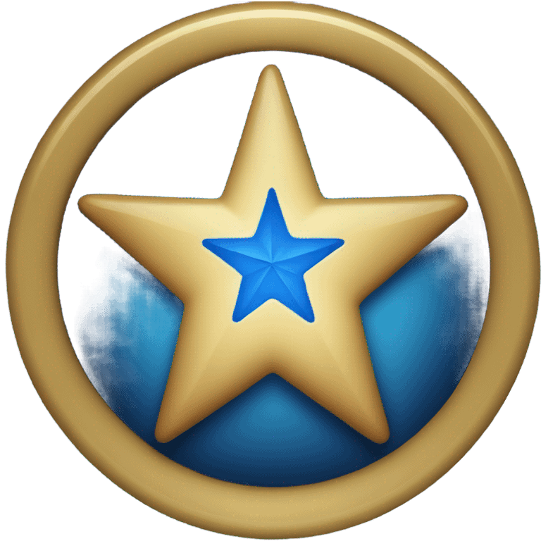 Blue star emoji