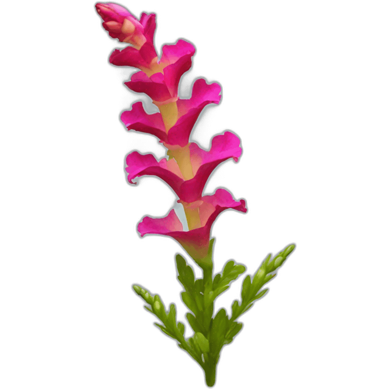 snap dragon flower emoji