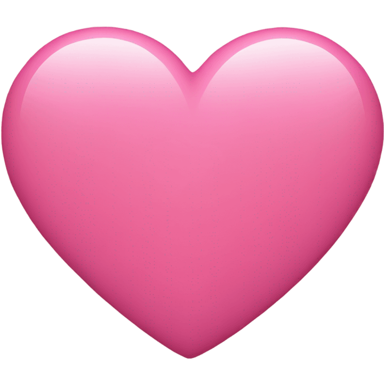 A pink heart, baby emoji