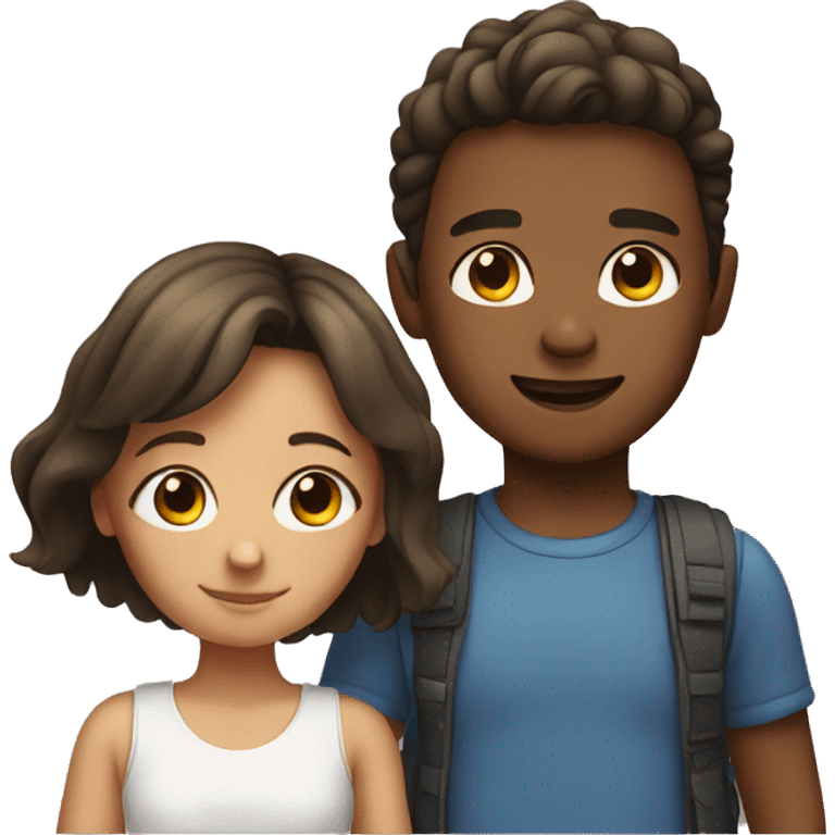 Boy and girl  emoji