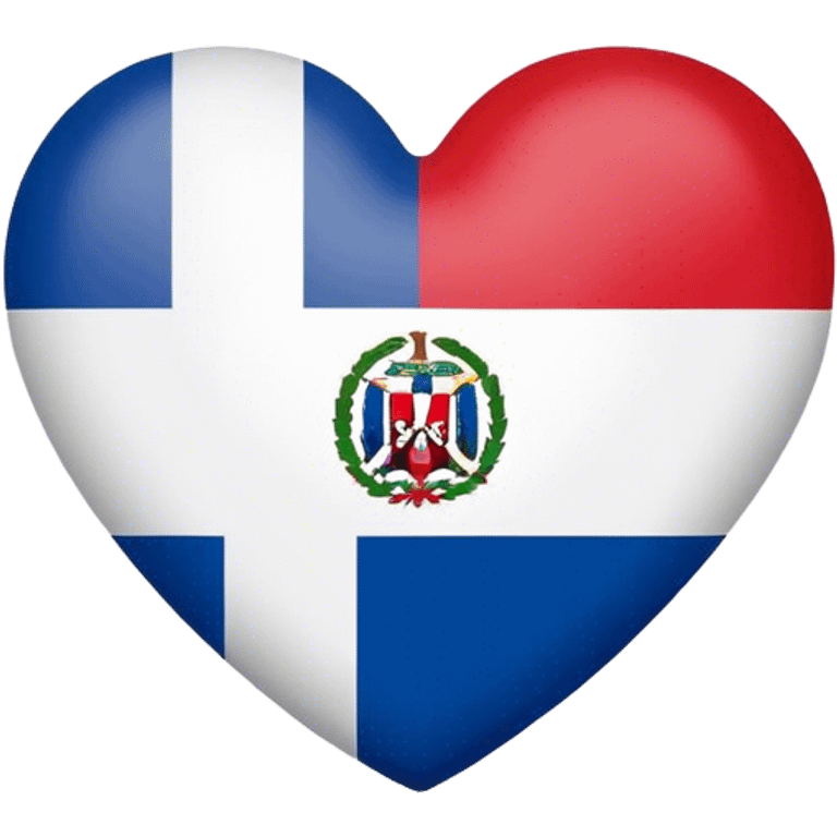 Dominican heart  emoji