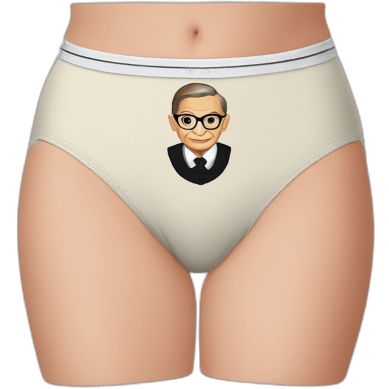 ruth bader ginsburg underwear emoji