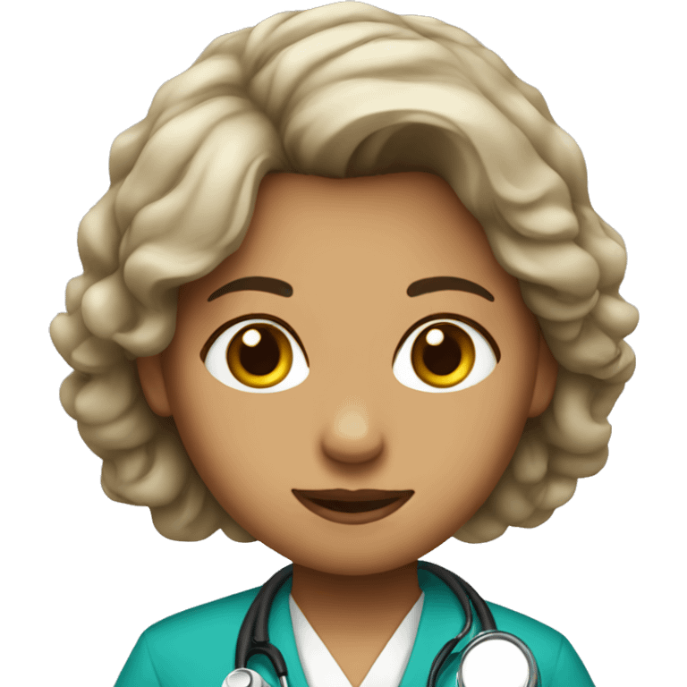 Female doctor emoji