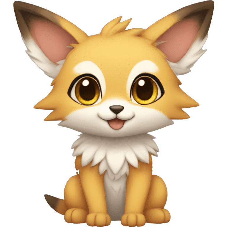 Anthro Chibi-style-Fur-Sona-Fakémon Full Body emoji