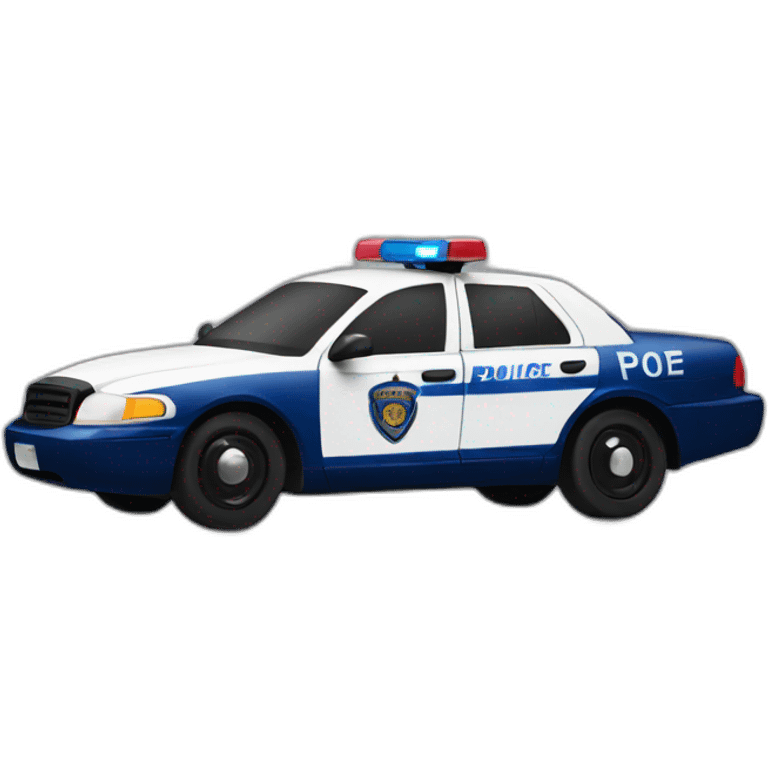 police car emoji