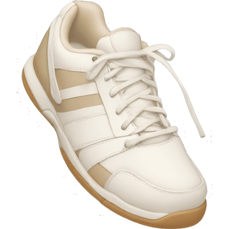 chunky white and beige tennis shoes emoji