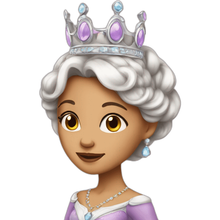 Beautiful princess  emoji