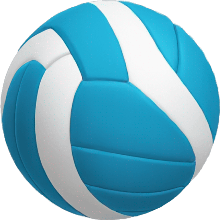 pelota de voley celeste emoji