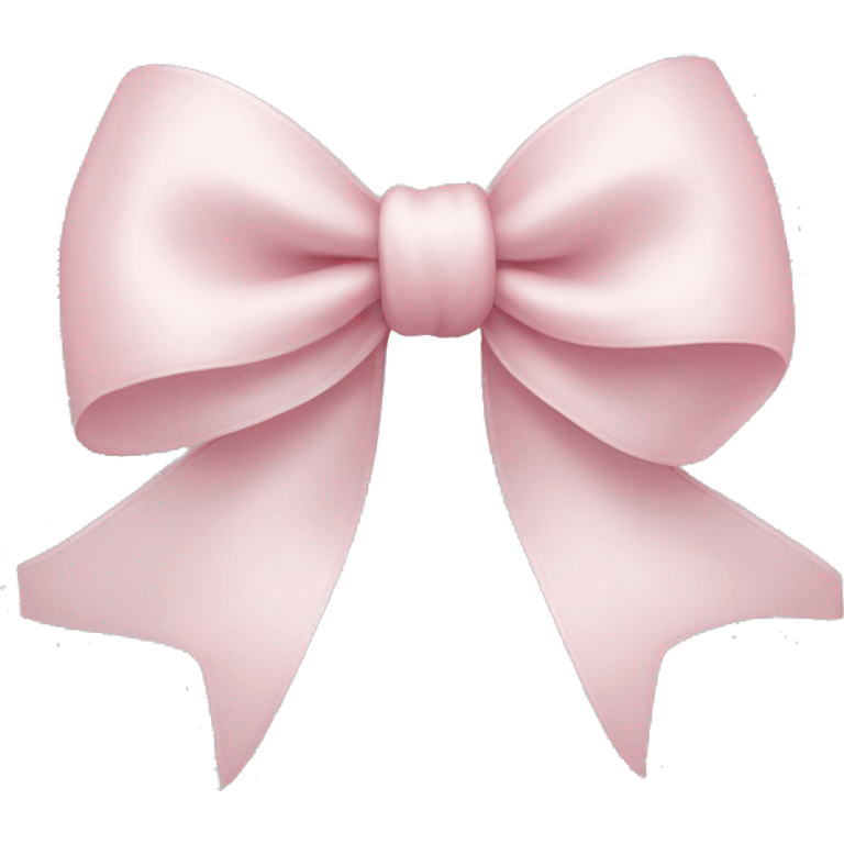 swan light pink bow emoji