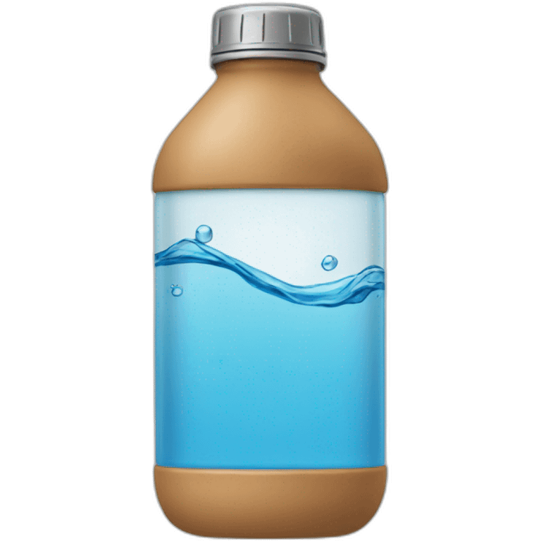 a water bottle emoji