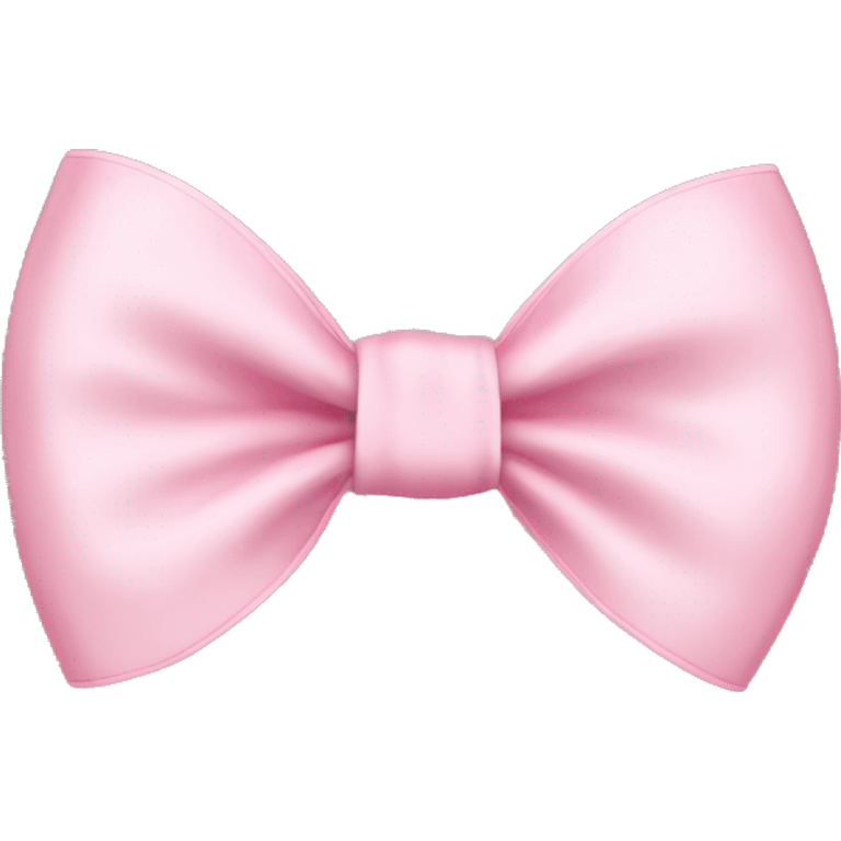 Light pink bow emoji