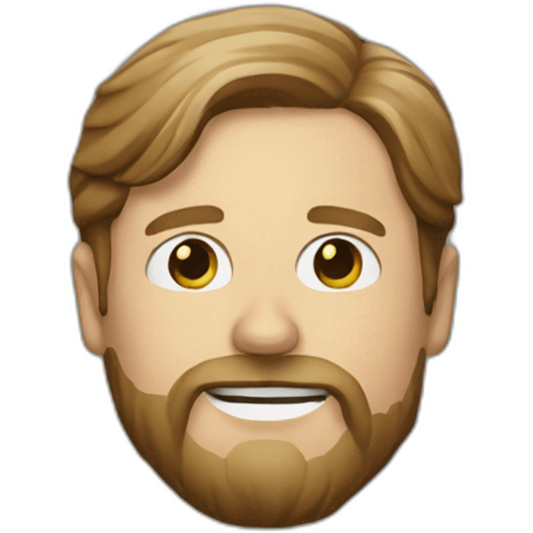 tim heidecker with a beard holding a plastic ziploc bag of walnuts emoji