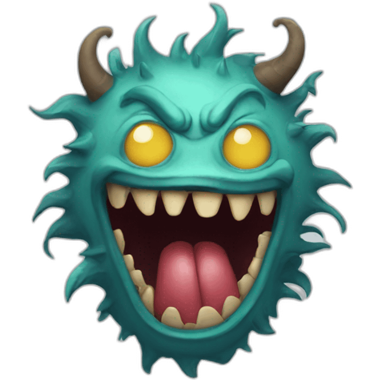 crazy monster emoji