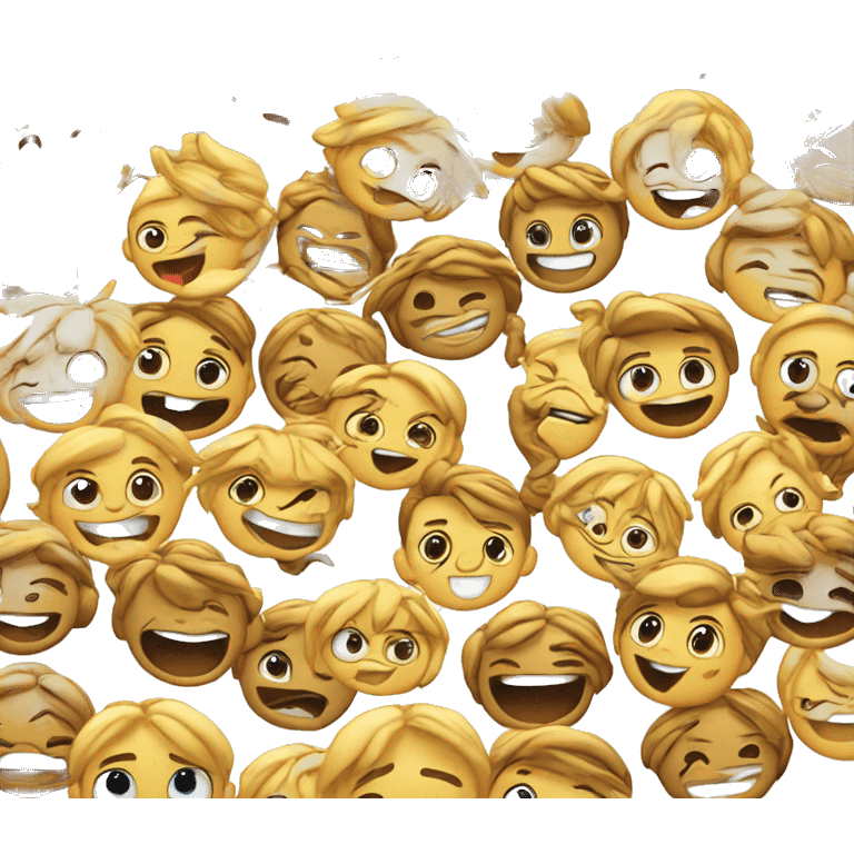 Emoji cute extensão de cílios  emoji