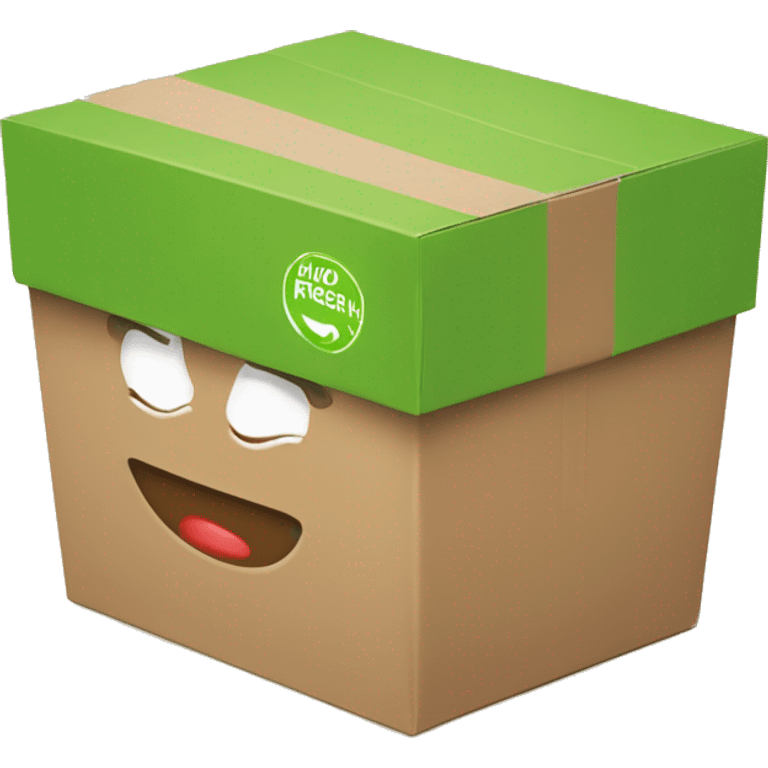 Hello fresh cooking box  emoji