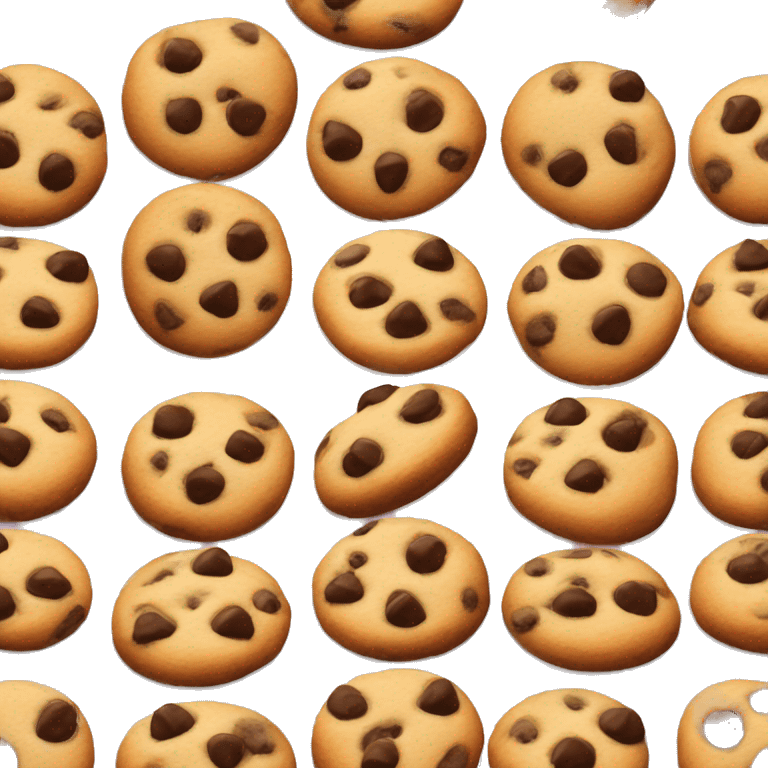 chocolate chip cookies emoji