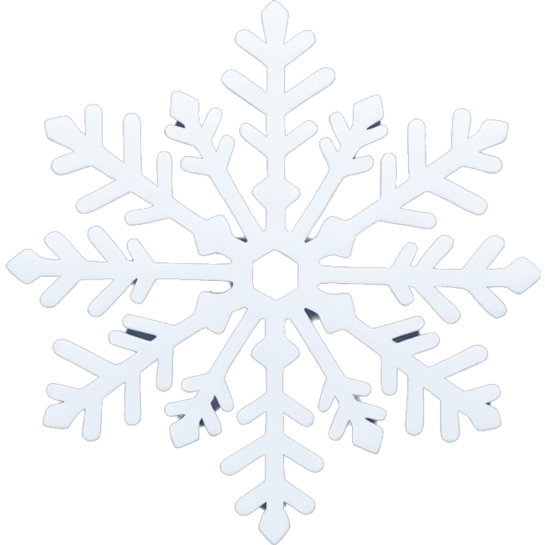 white snowflake emoji