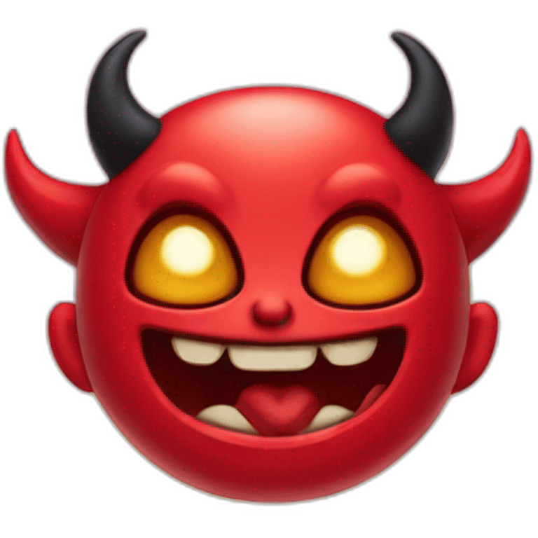 cute satan head emoji