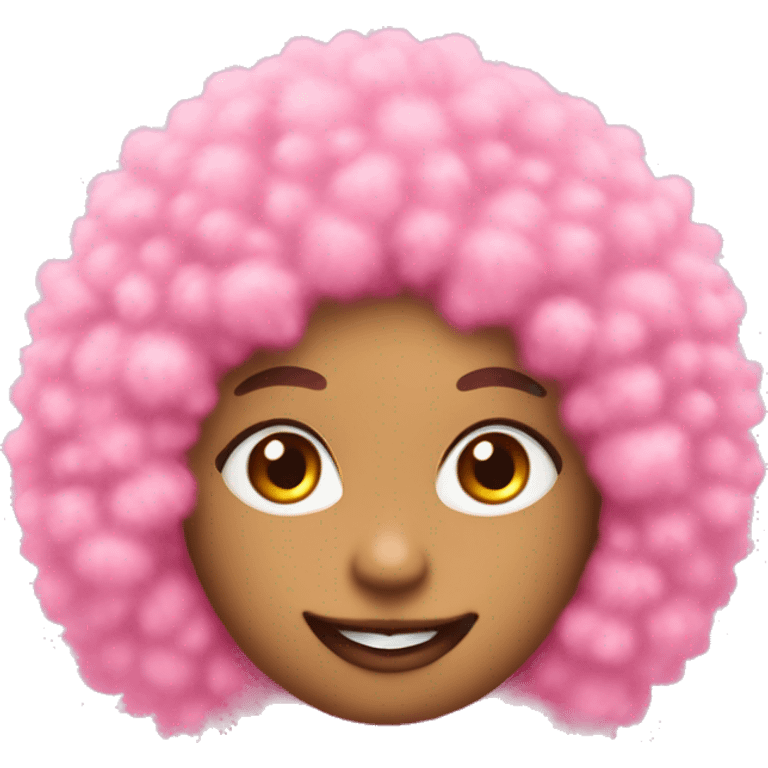 pink fluffy coquette  emoji