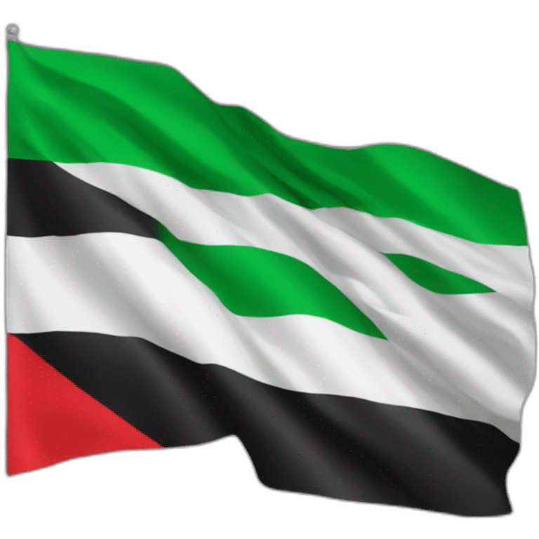 Drapeau Palestine libre emoji