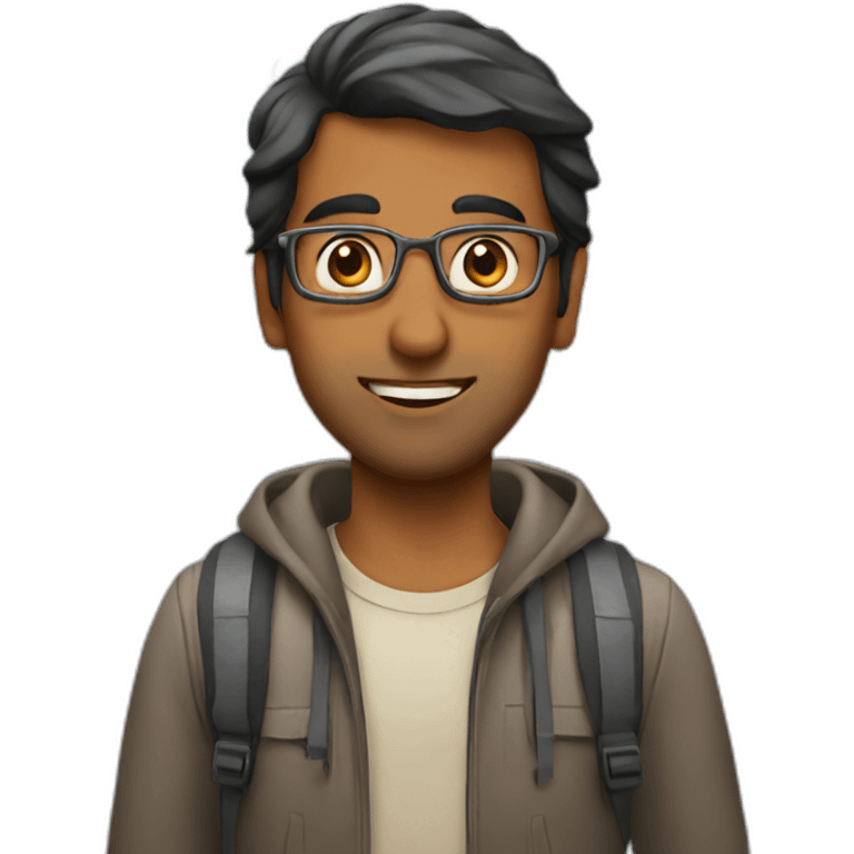 Indian guy who likes buses emoji