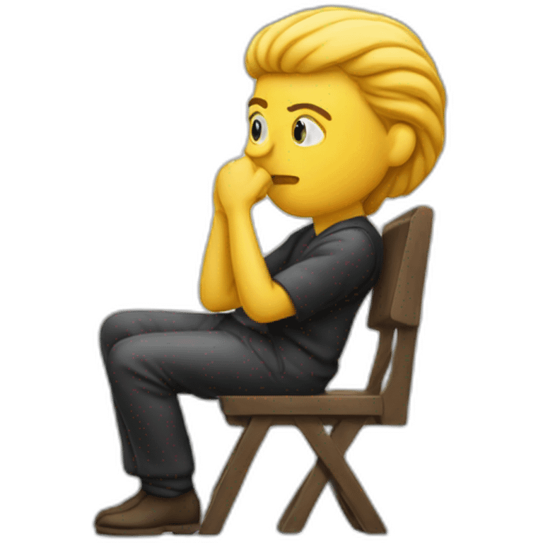 thinker in action emoji