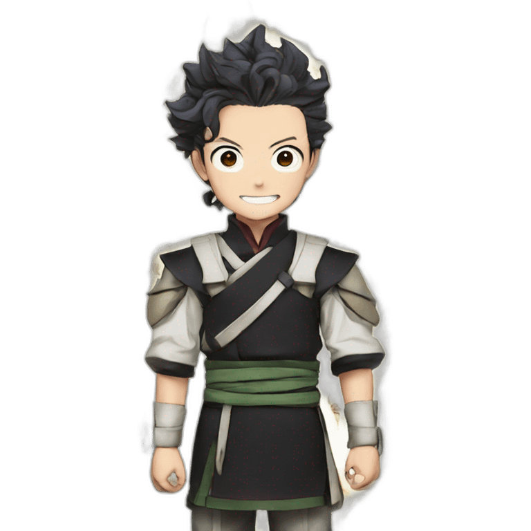 tanjiro from demon slayer emoji