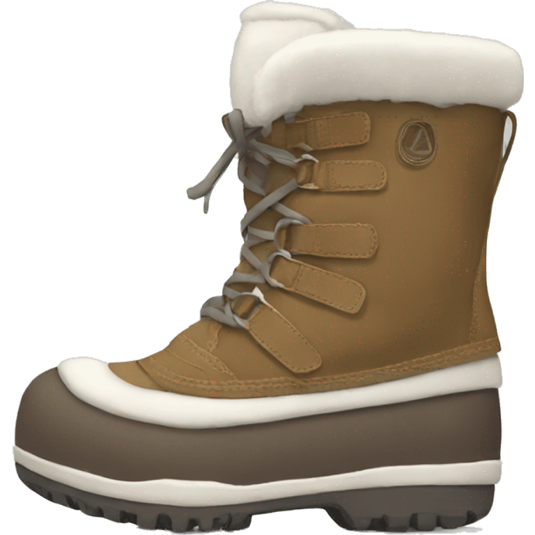 snow boots emoji