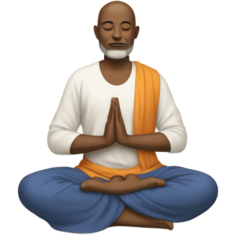 Guru meditaton emoji