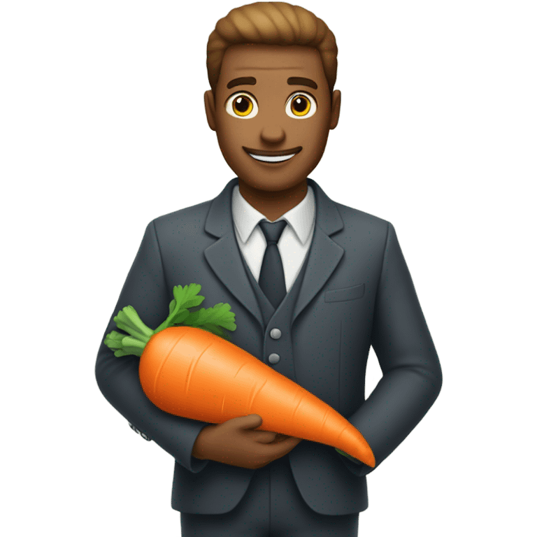 man carrot emoji