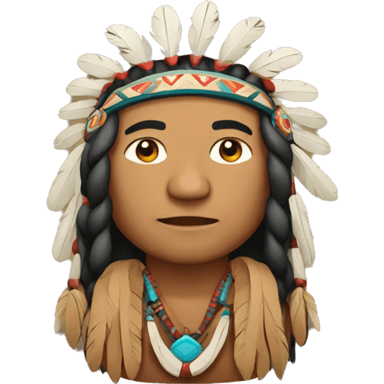 native american chief emoji