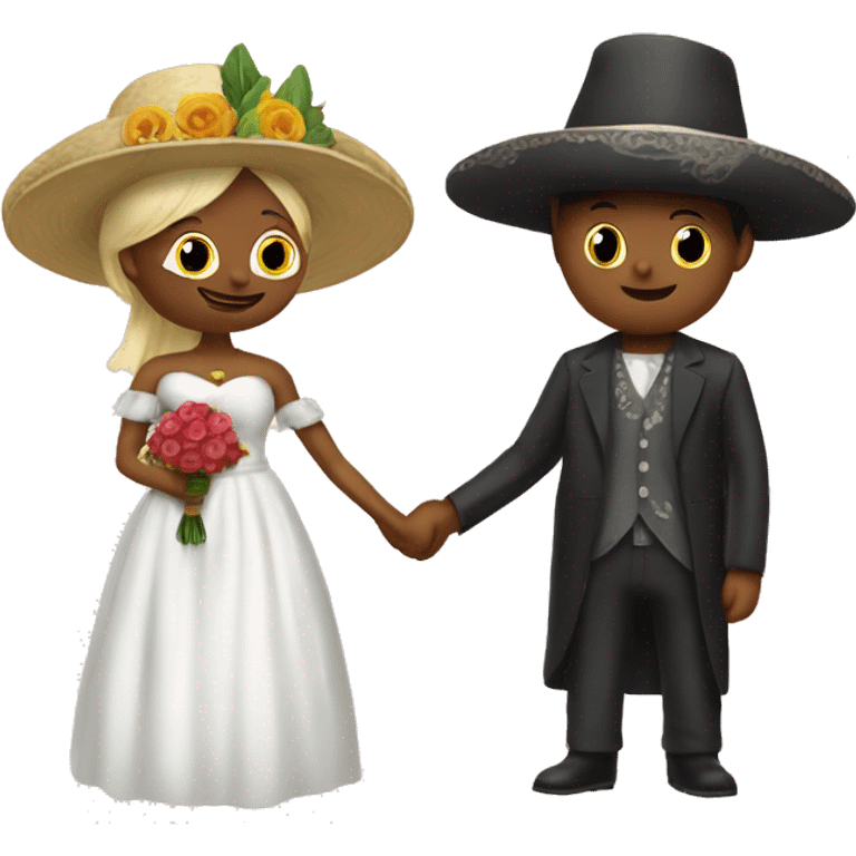 Pangol marrying another Pangol  emoji