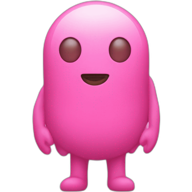 pink guy on 4 legs emoji