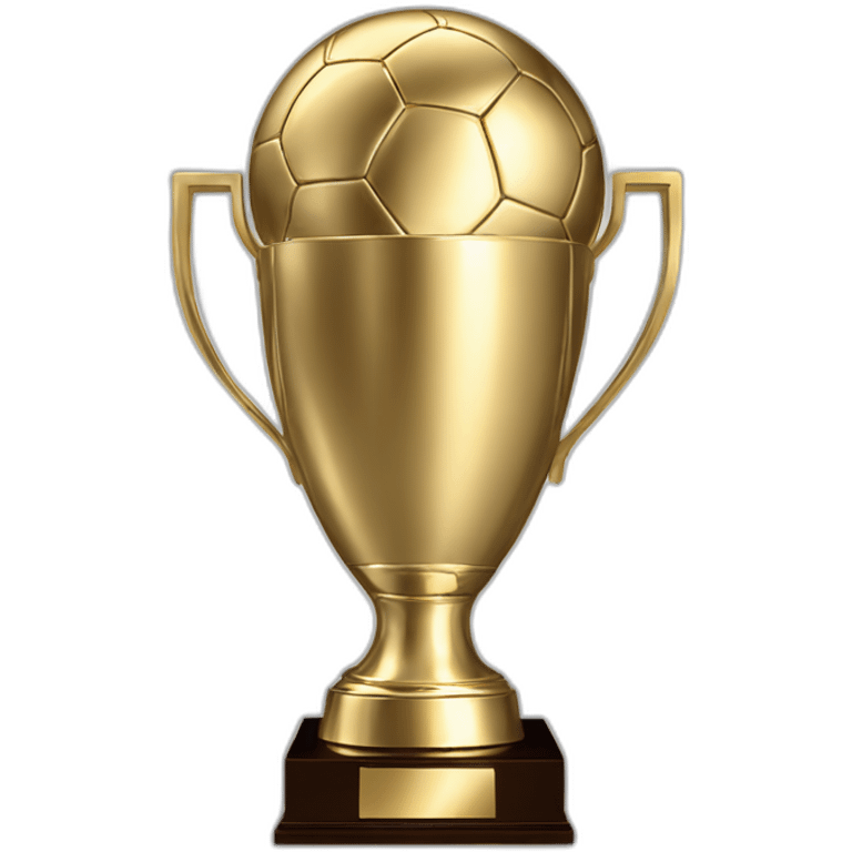 copa libertadores trophy con un 7 impreso emoji