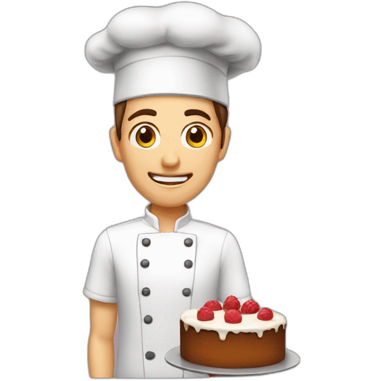 Cooking cake emoji