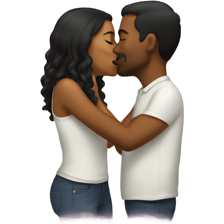 New year kiss emoji