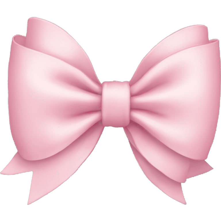 Light Pink bow emoji